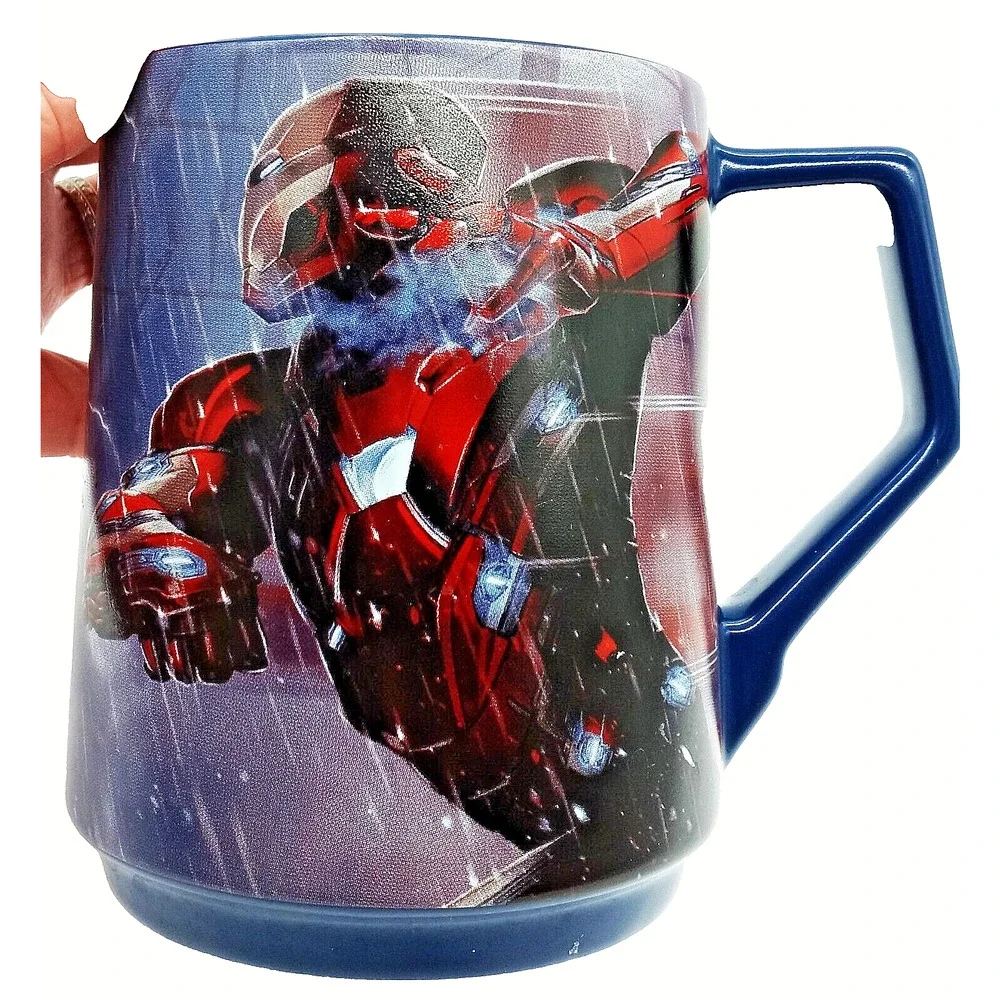 Marvel Civil War Captain America Iron Man Ceramic Coffee Cup Mug by Disney